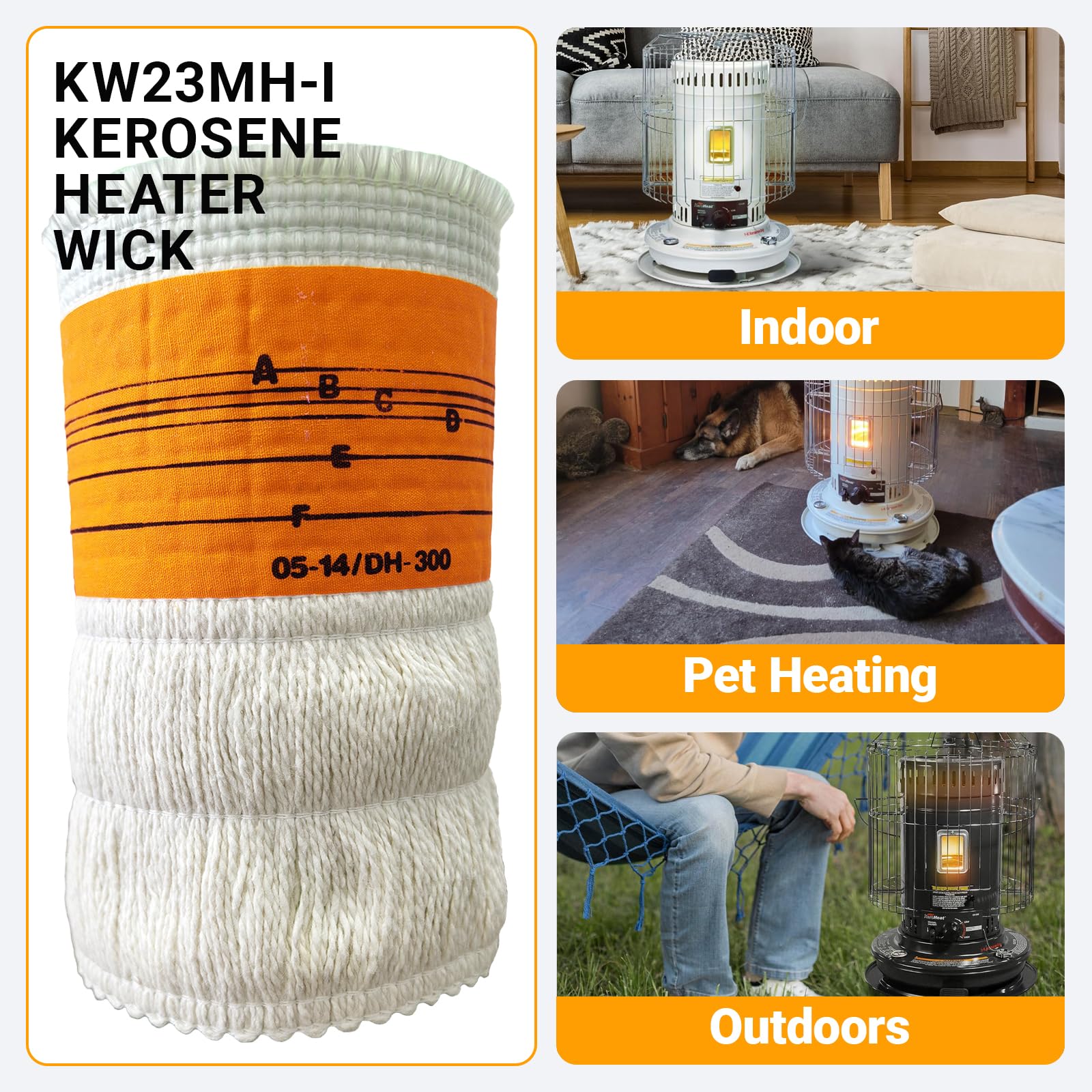 Amazon.com: KW23MH-I Kerosene Heater Wick Fits for MegaHeat
